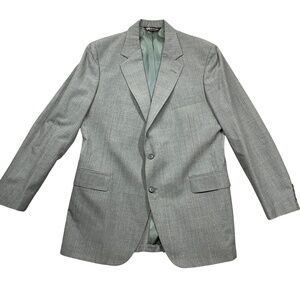 John Alexander Grey Plaid‎ Suit Jacket (see measurements)